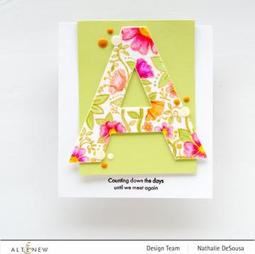 All Things A - Stamp and Die Set