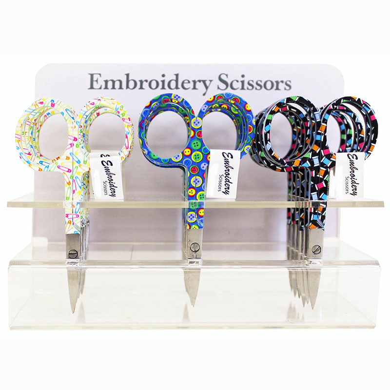 Embroidery Scissor 3.5" W/Sew Notions - 1 Pair