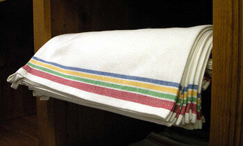 Vintage Multi Stripe Towels - 3 pack