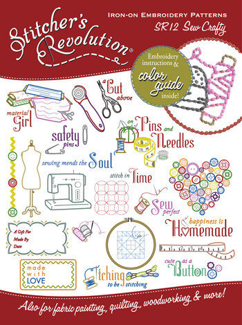 Sew Crafty (Stitcher's Revolution) - Iron On Transfer