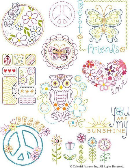 Flower Power - Iron On Transfers