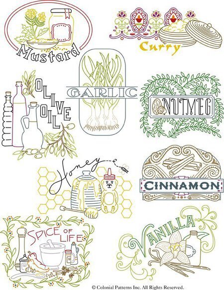 Spice Of Life - Iron On Transfers