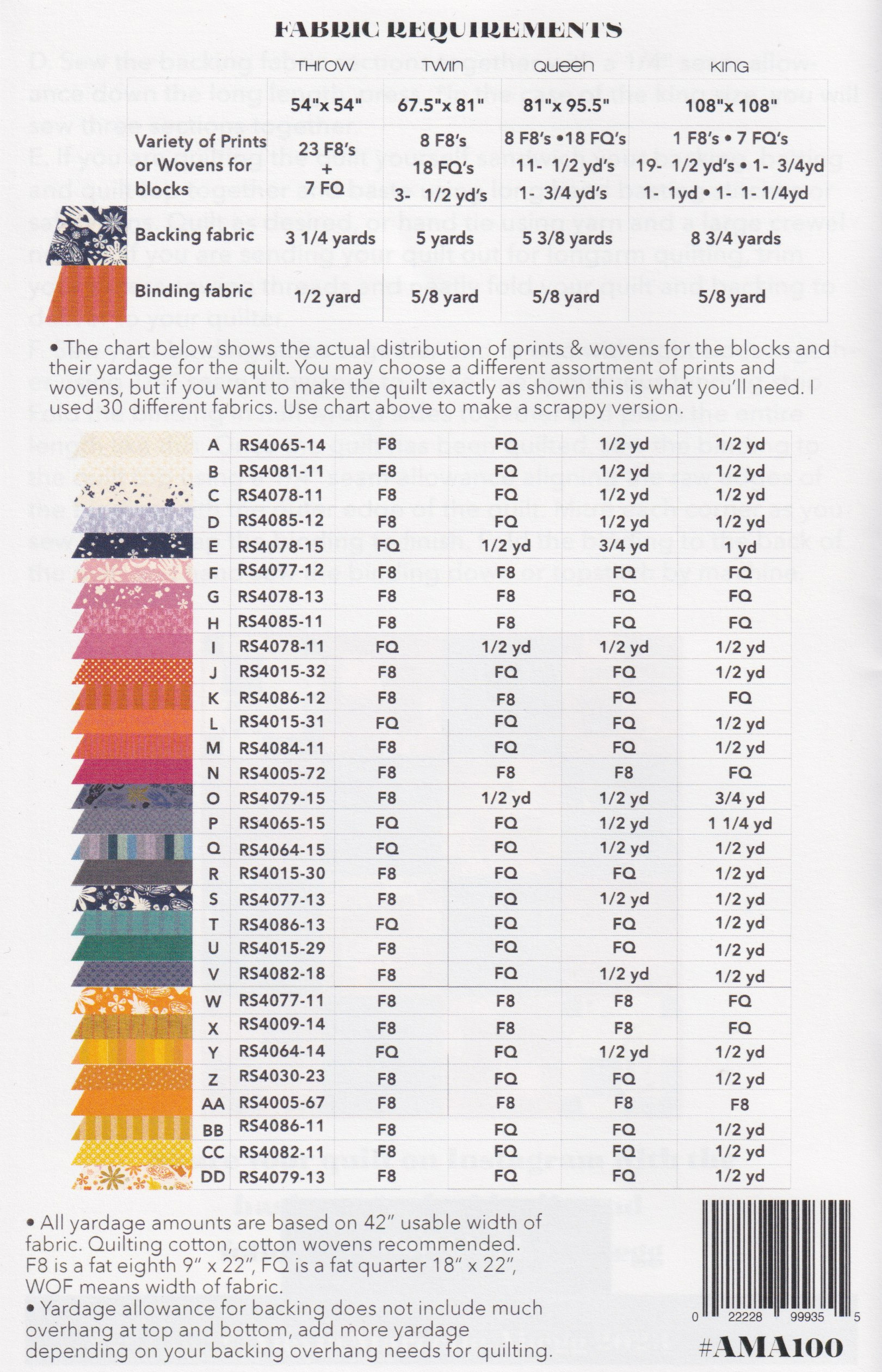 Alexia Abegg Lucid - Quilt Pattern - 123Stitch