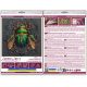 Emerald Beetle - Bead Embroidery Kit, different perspective #2, zoomed in. Select this picture to zoom back out.