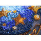 Magical Dreams - Bead Embroidery Kit, different perspective #1, zoomed in. Select this picture to zoom back out.