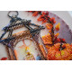 Autumn Light - Bead Embroidery Kit, different perspective #1, zoomed in. Select this picture to zoom back out.