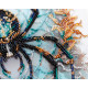 Crystal Web - Bead Embroidery Kit, different perspective #1, zoomed in. Select this picture to zoom back out.