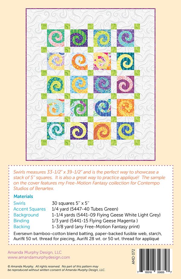 Swirls - Quilt Pattern