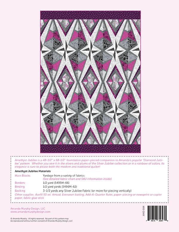 Amethyst Jubilee - Quilt Pattern