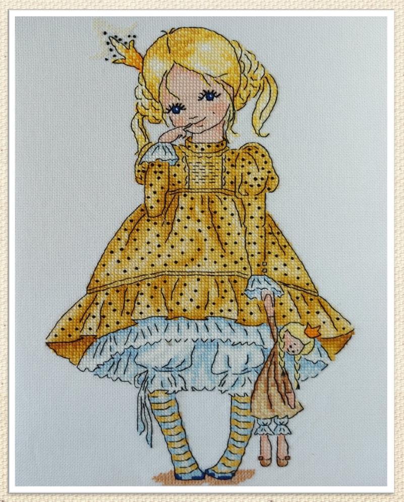 Goldilocks - Cross Stitch Pattern