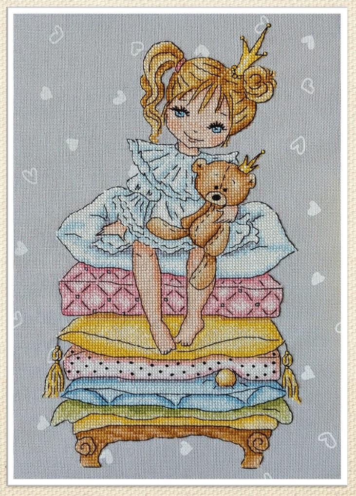 Princess and the Pea - Cross Stitch Pattern