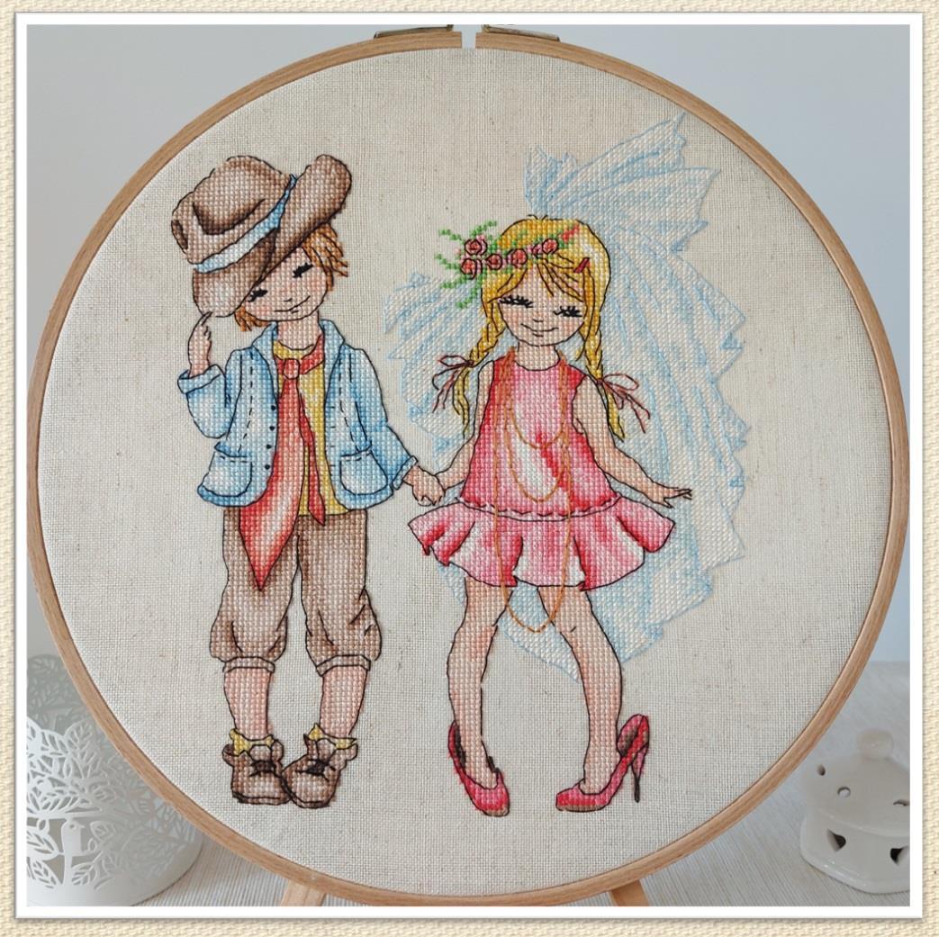 Together Forever - PDF Cross Stitch Pattern
