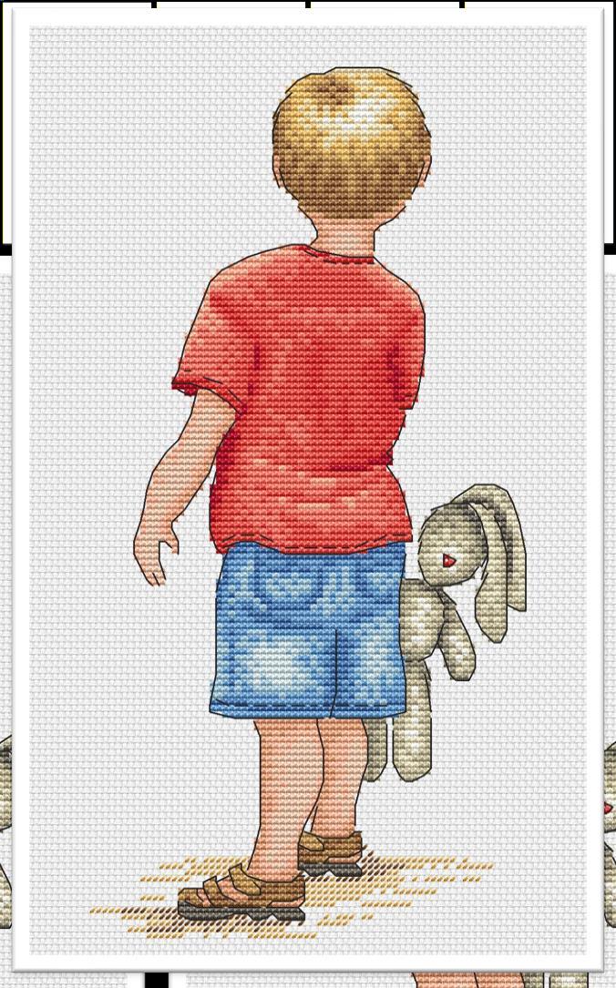 The Best Friends - PDF Cross Stitch Pattern