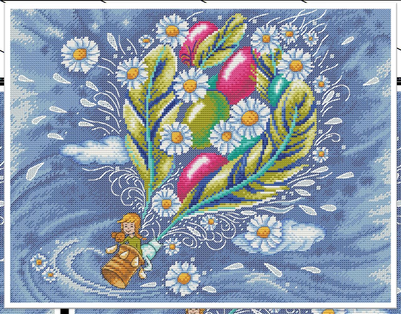 To the Dream - PDF Cross Stitch Pattern