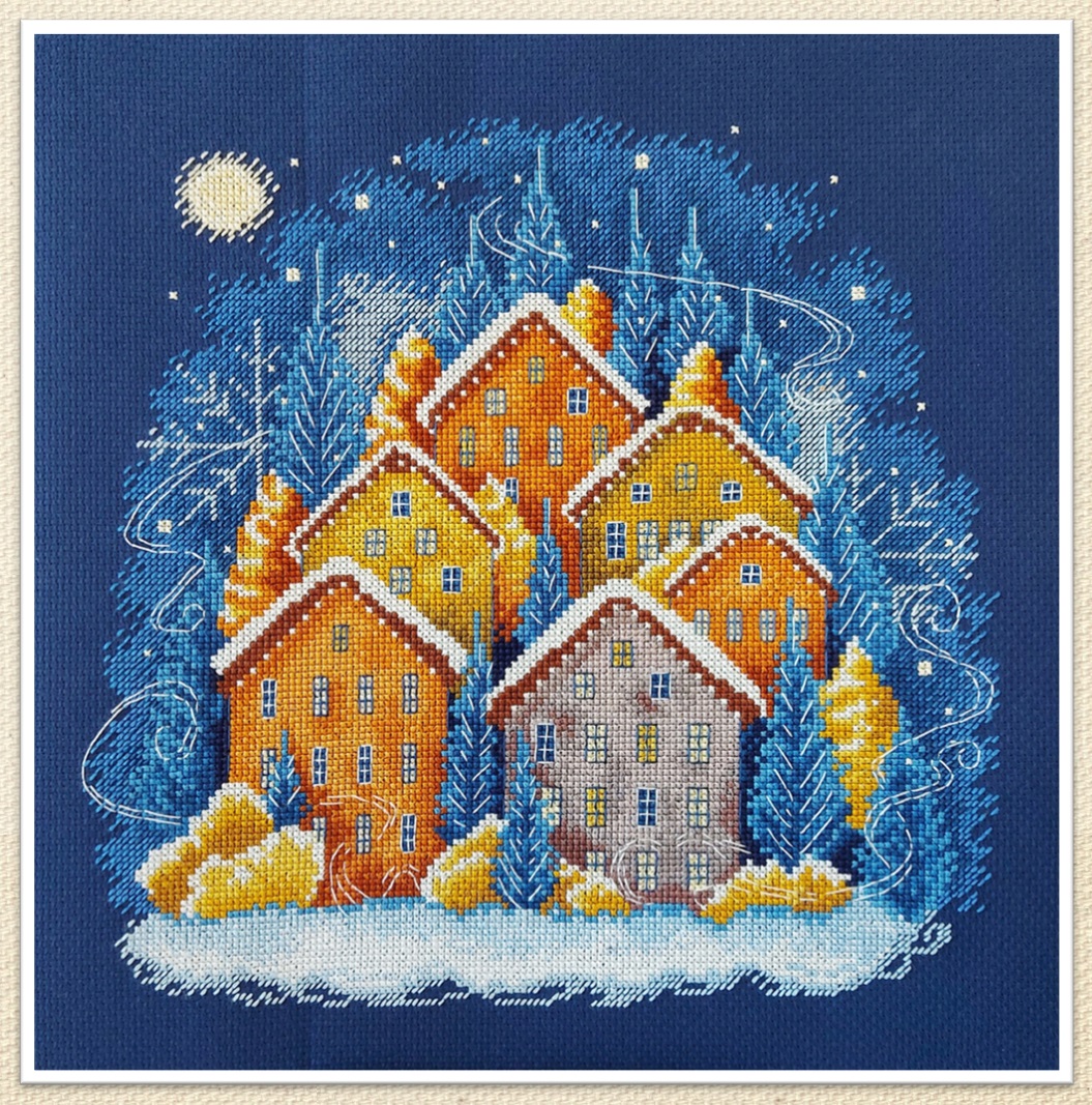 Moon Night - Cross Stitch Pattern
