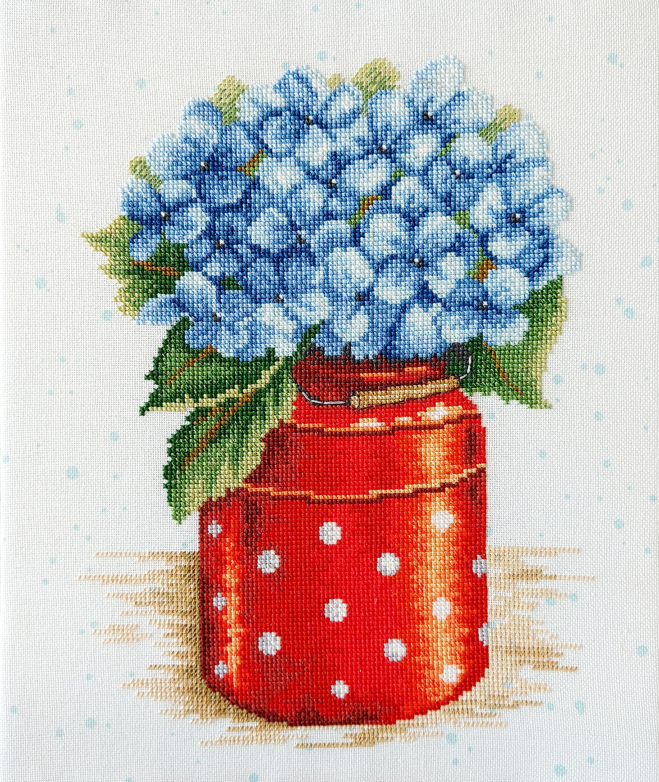 Hydrangea - Cross Stitch Pattern