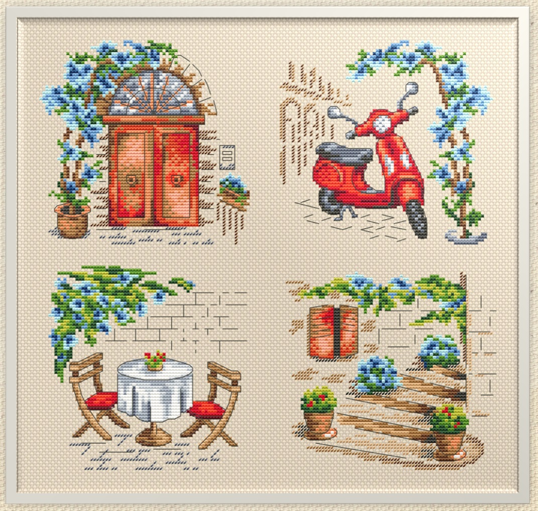 Roman Holiday - Cross Stitch Pattern