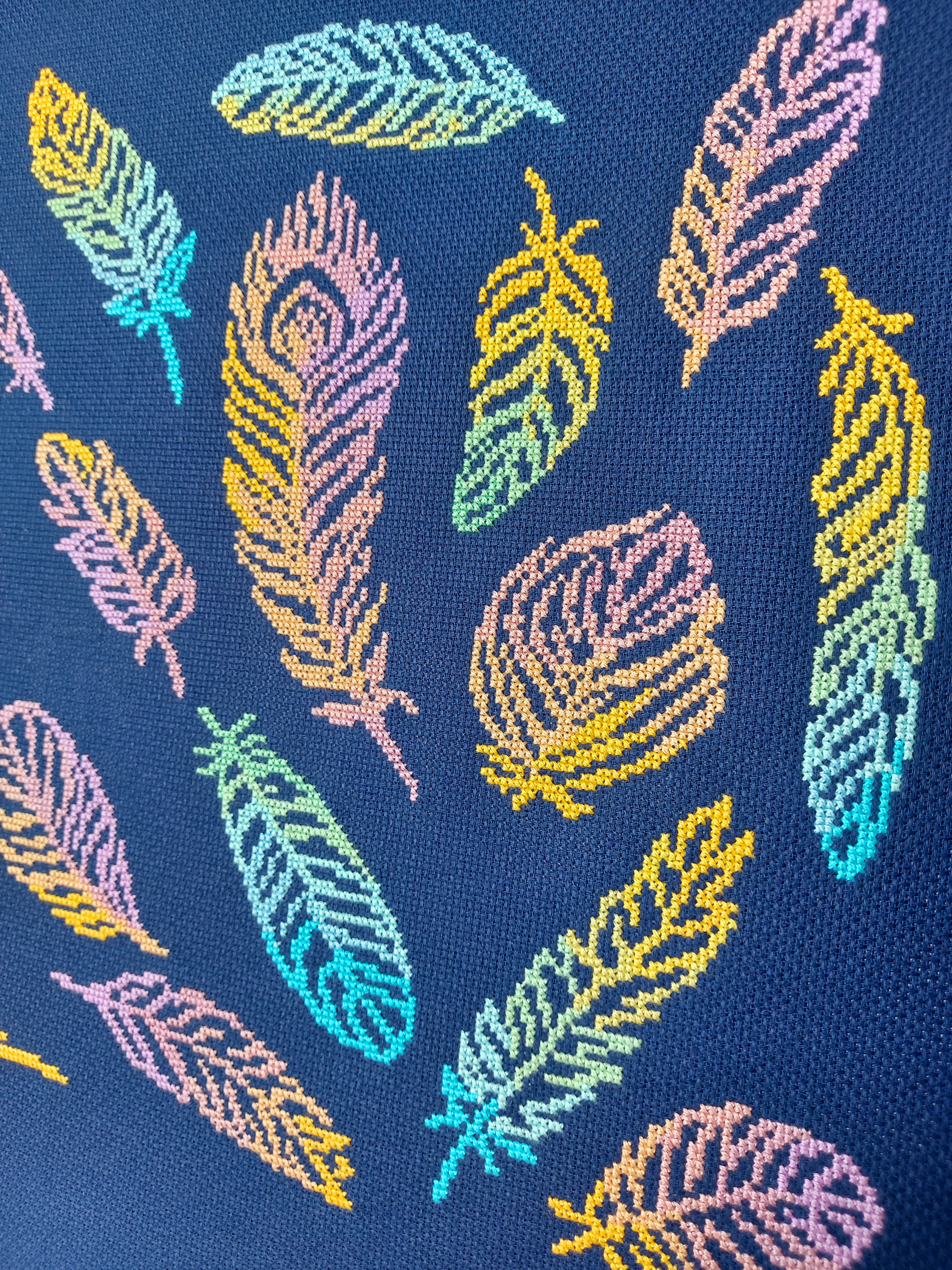 Feathers - Cross Stitch Pattern