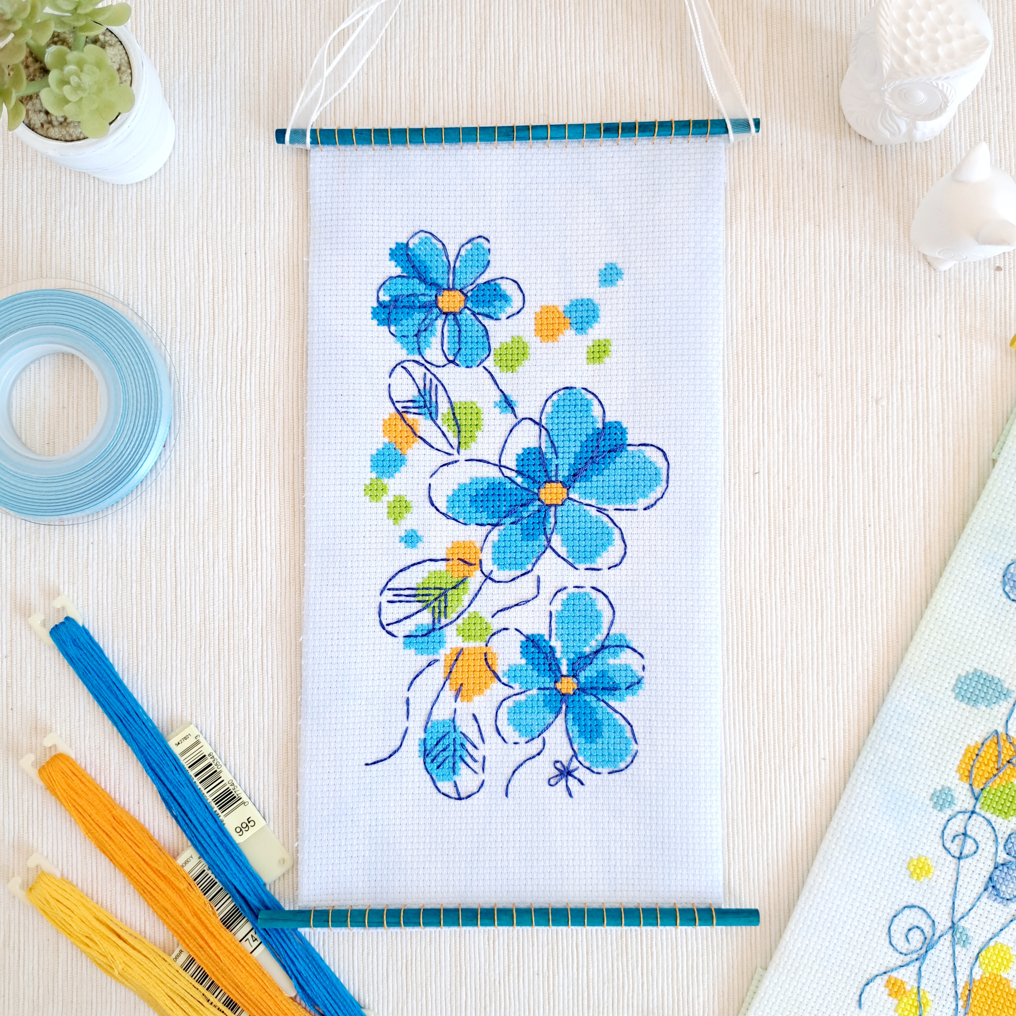 Daisy 2 - PDF Cross Stitch Pattern