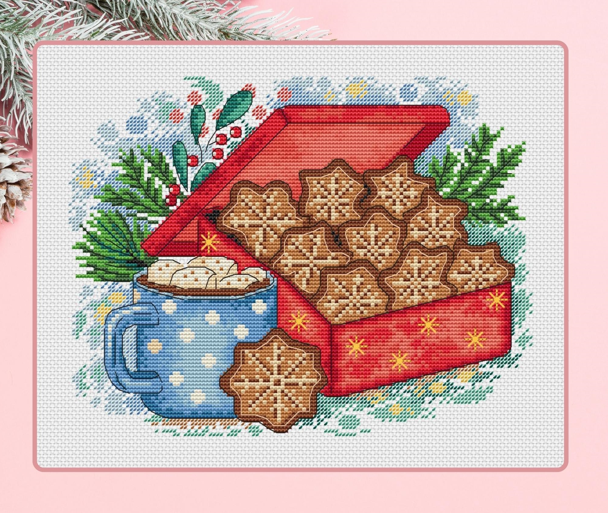 Christmas Cookies - Cross Stitch Pattern