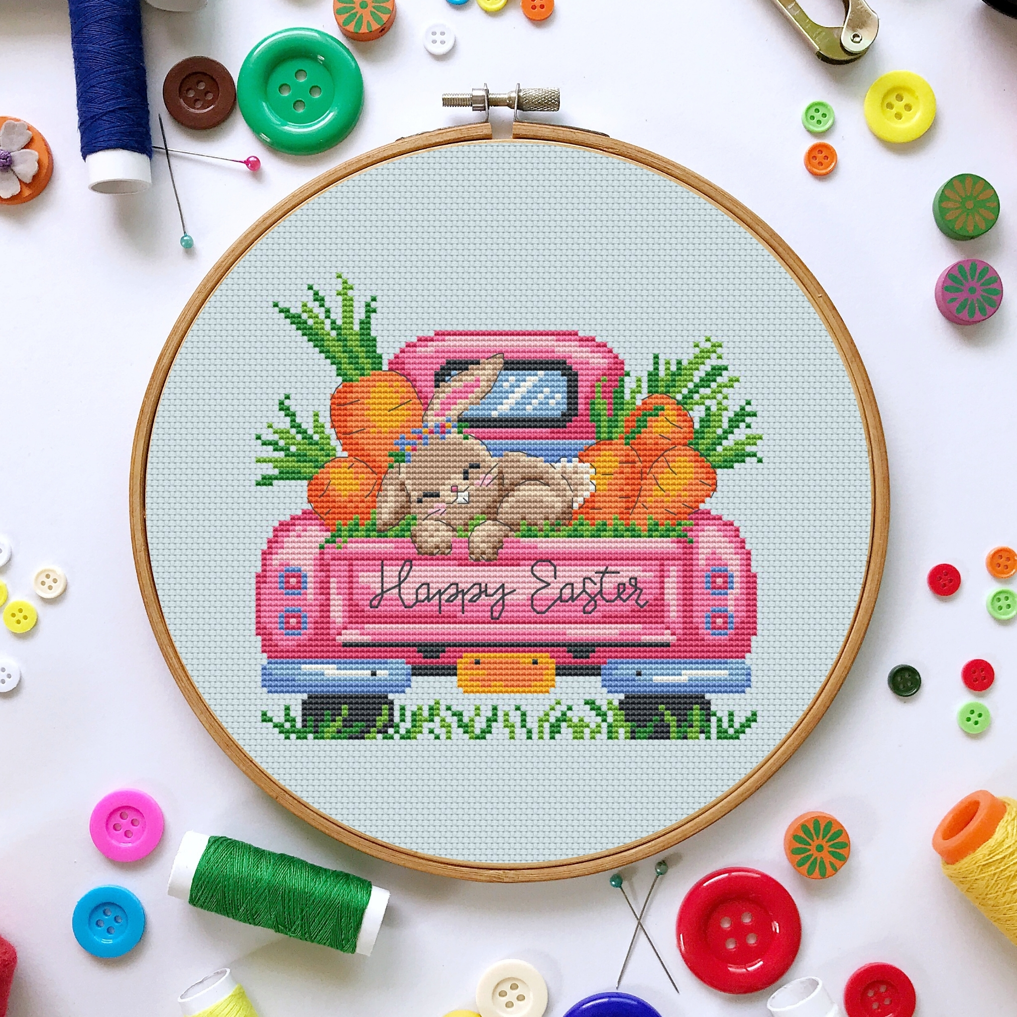 Easter Bunny - Cross Stitch Pattern