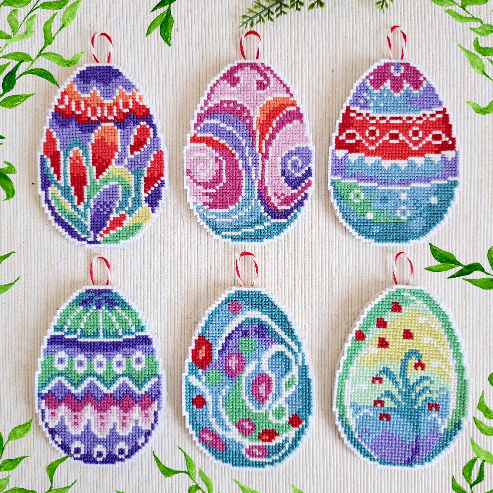 Easter Eggs - PDF Cross Stitch Pattern