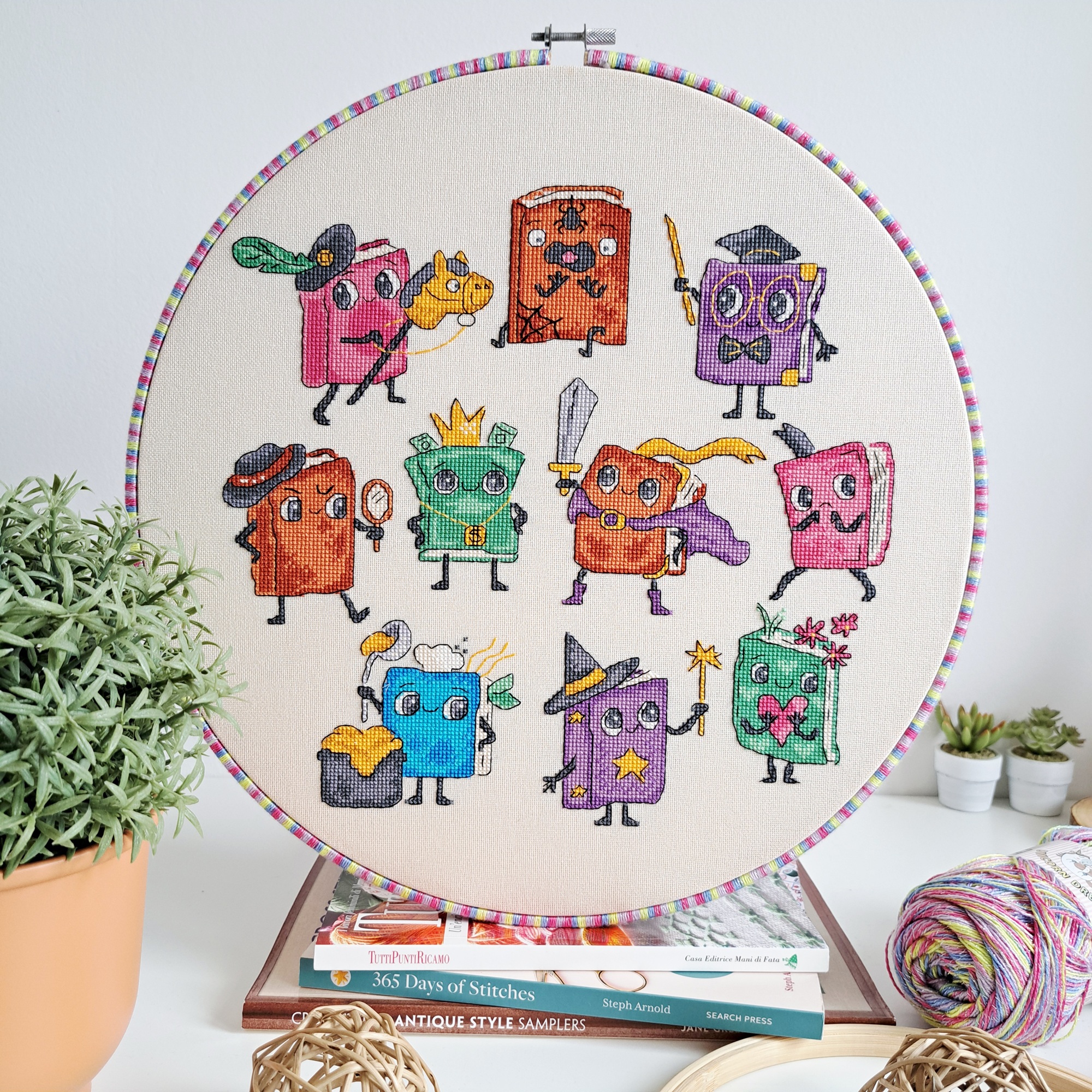 Favorite Book - Cross Stitch Pattern