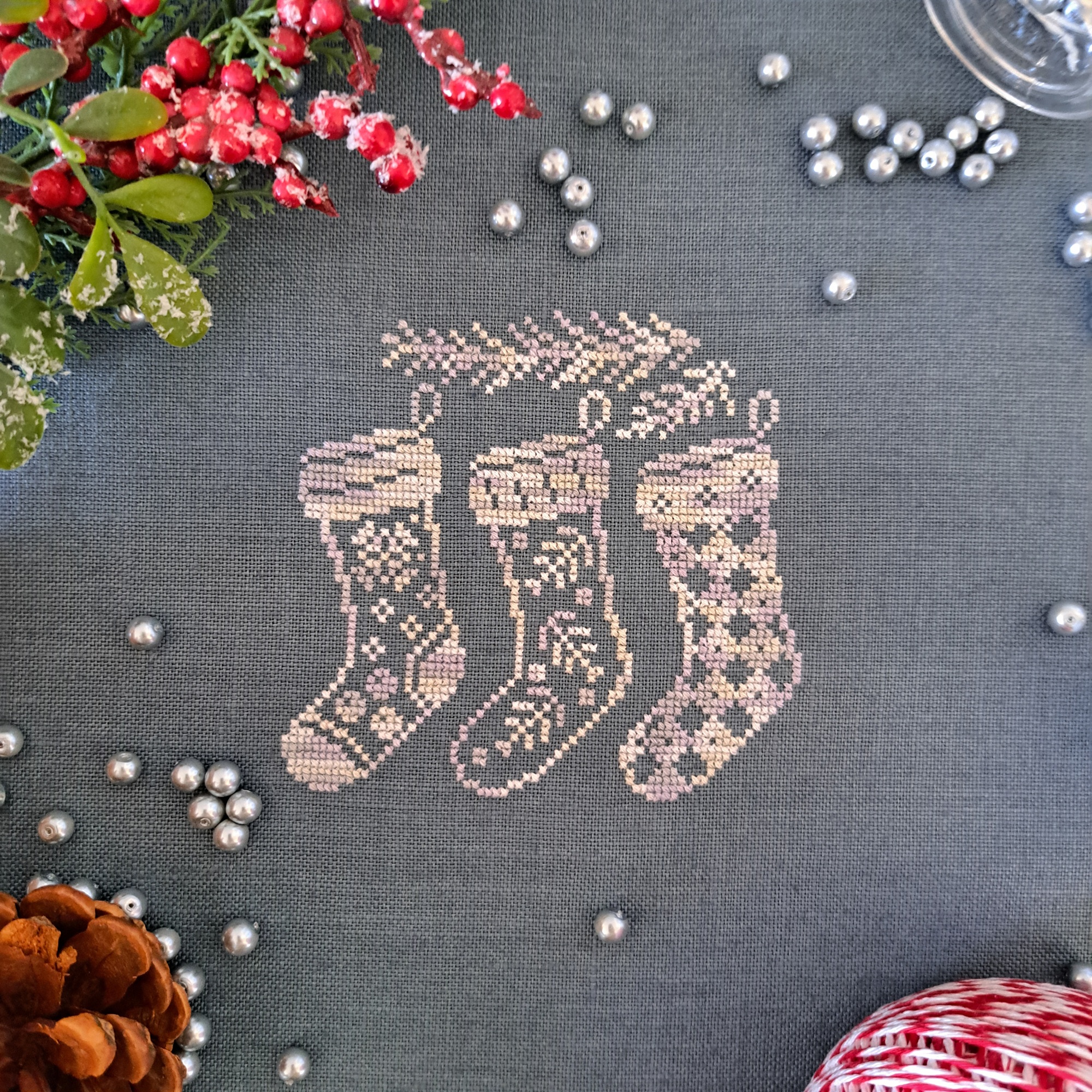 Fun Gifts - Christmas Stockings - PDF Cross Stitch Pattern