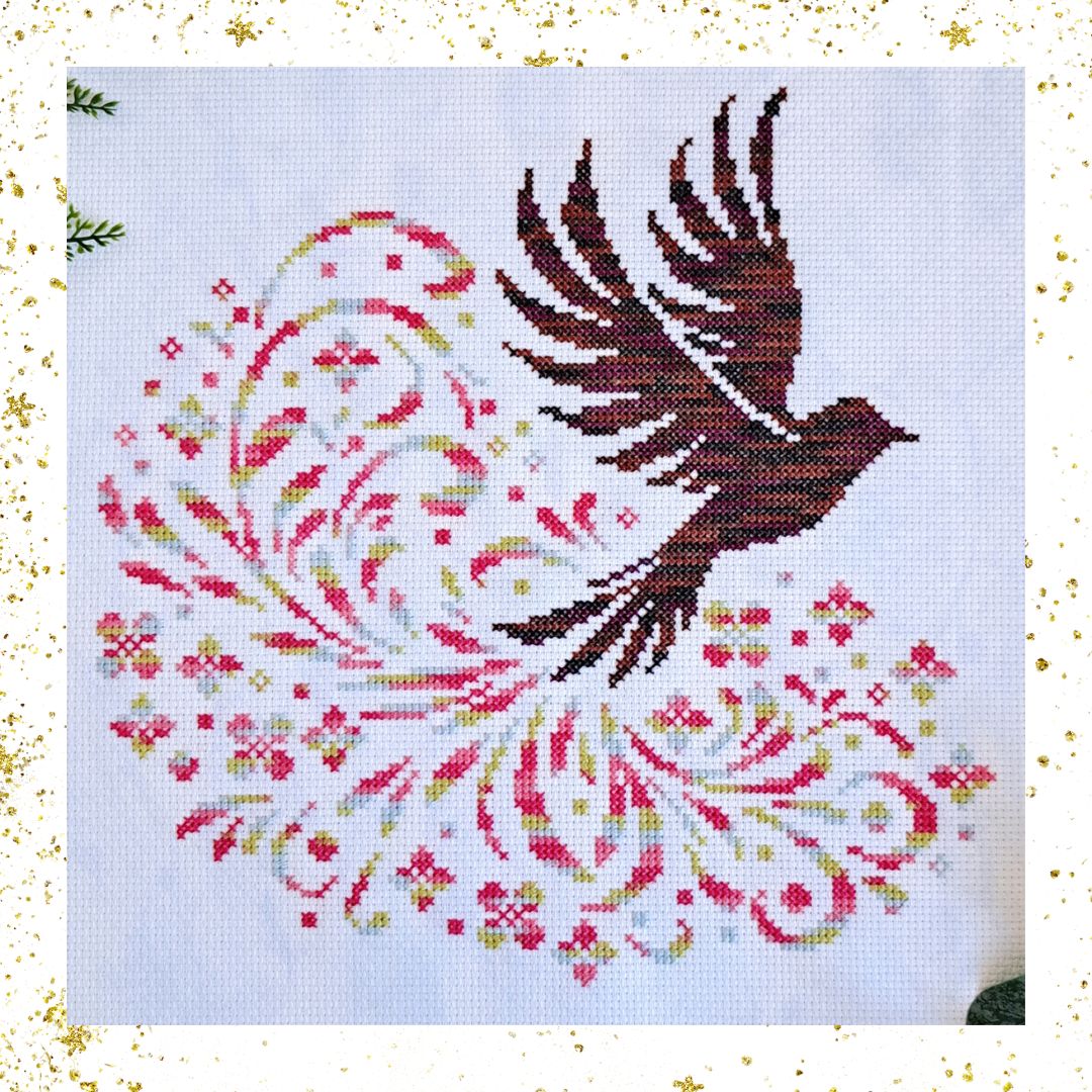 Fly Like A Bird - Cross Stitch Pattern
