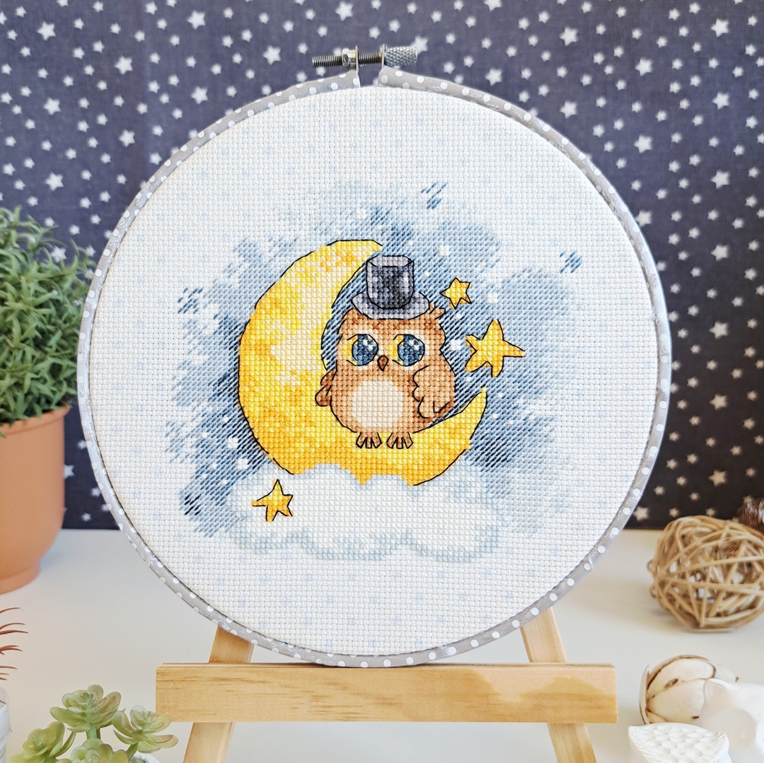 Owl Lullaby - Cross Stitch Pattern