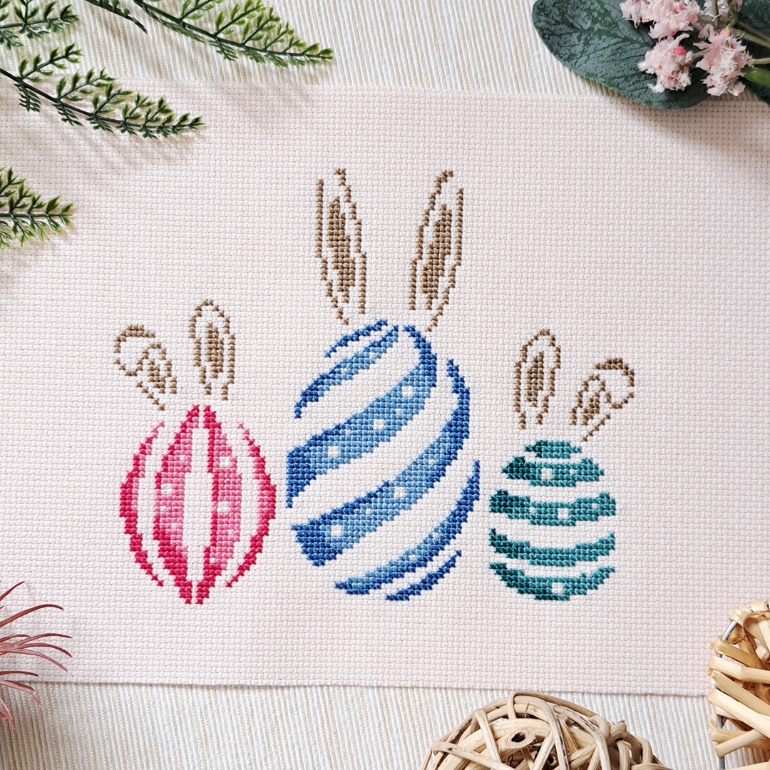Happy Easter - Cross Stitch Pattern