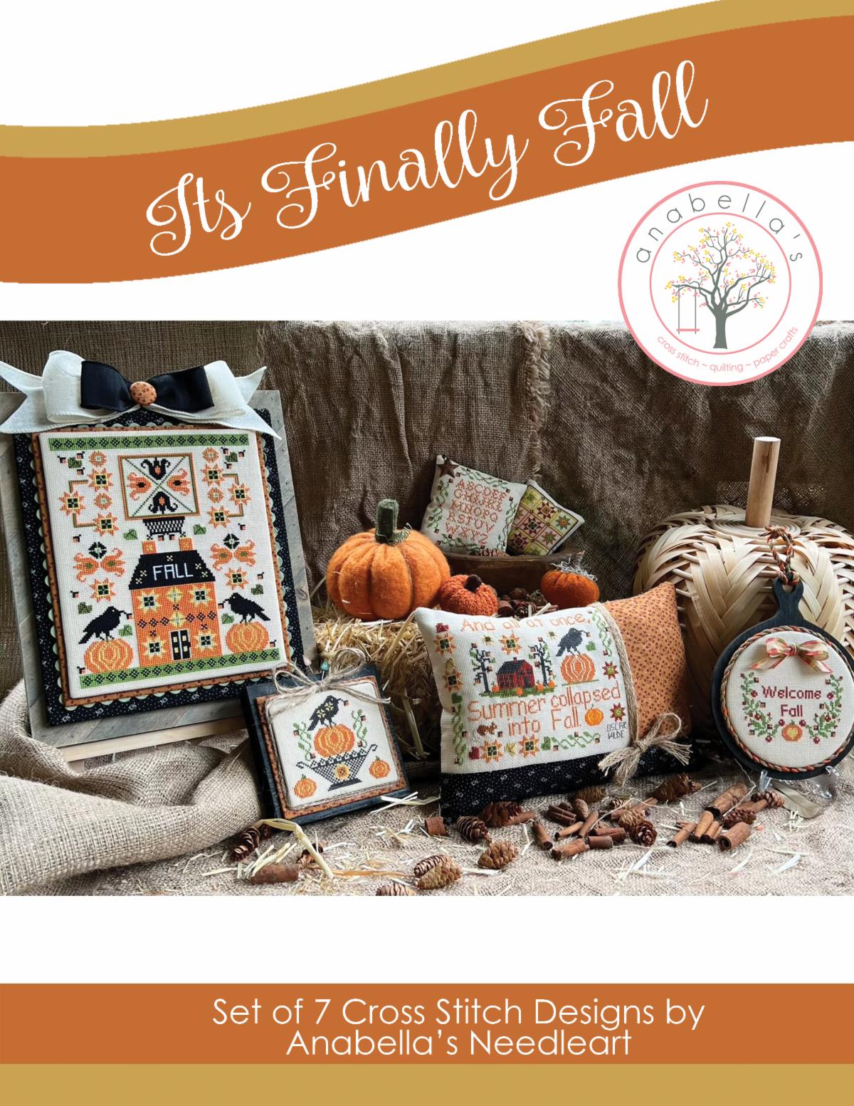 It's Finally Fall - Cross Stitch Booklet 