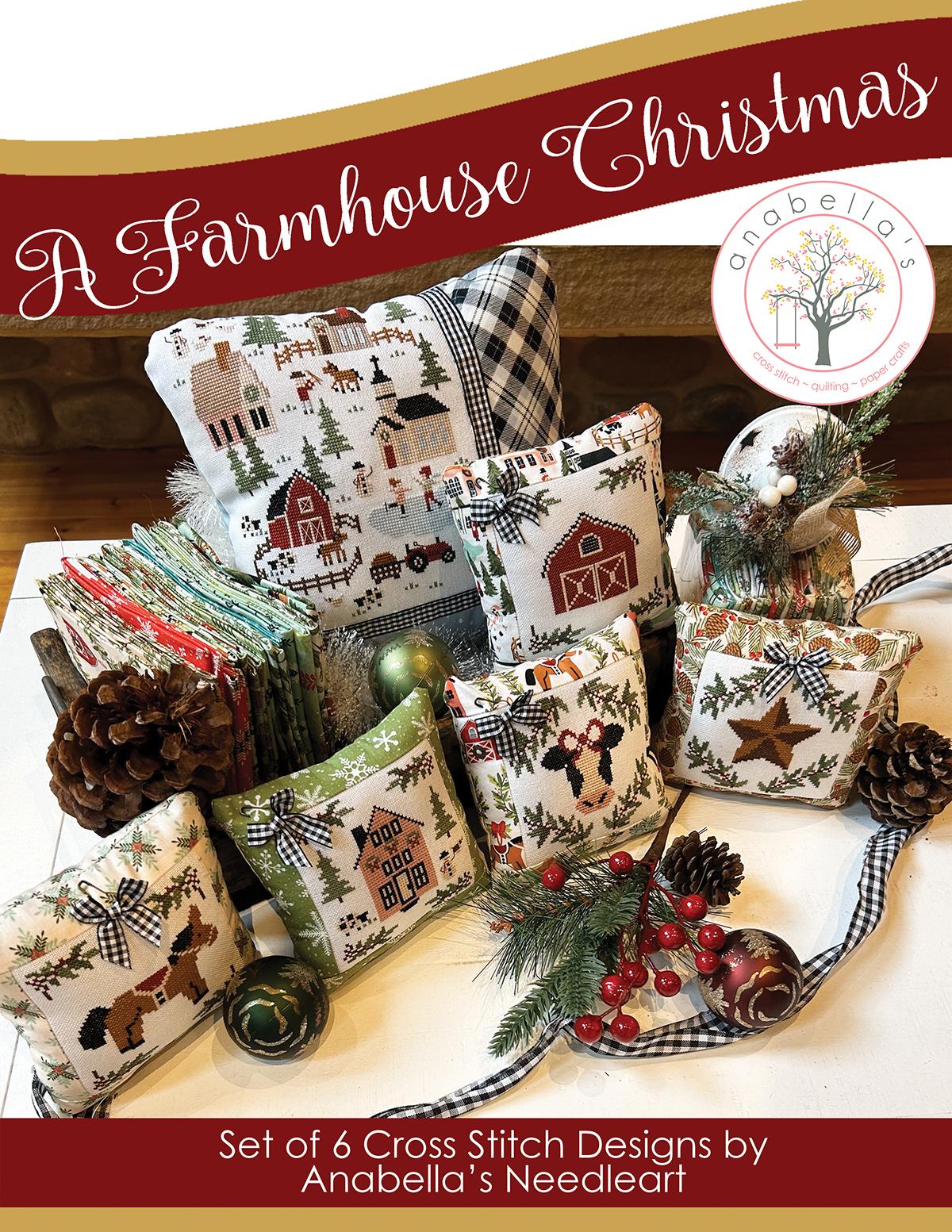 A Farmhouse Christmas - Cross Stitch Booklet 