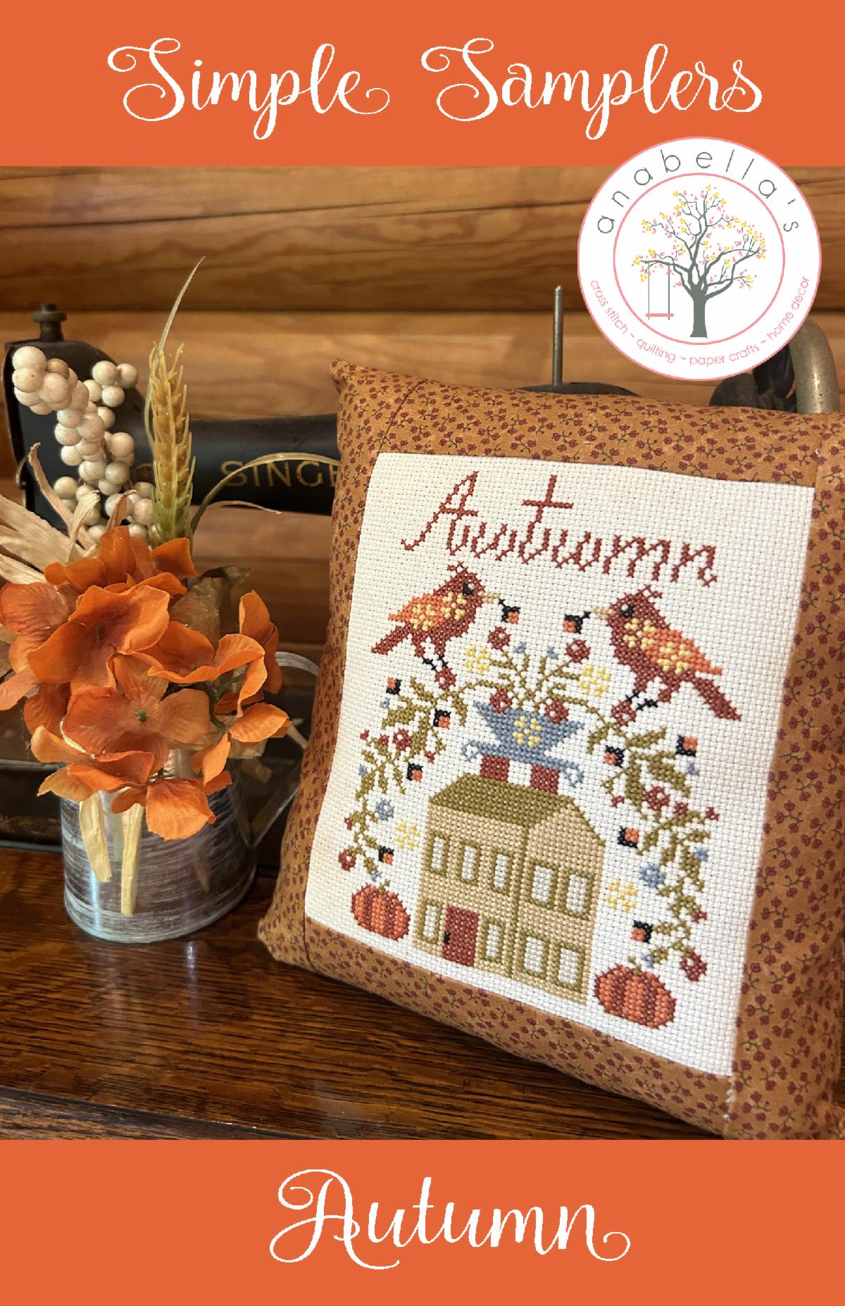 Simple Samplers Autumn - Cross Stitch Pattern 
