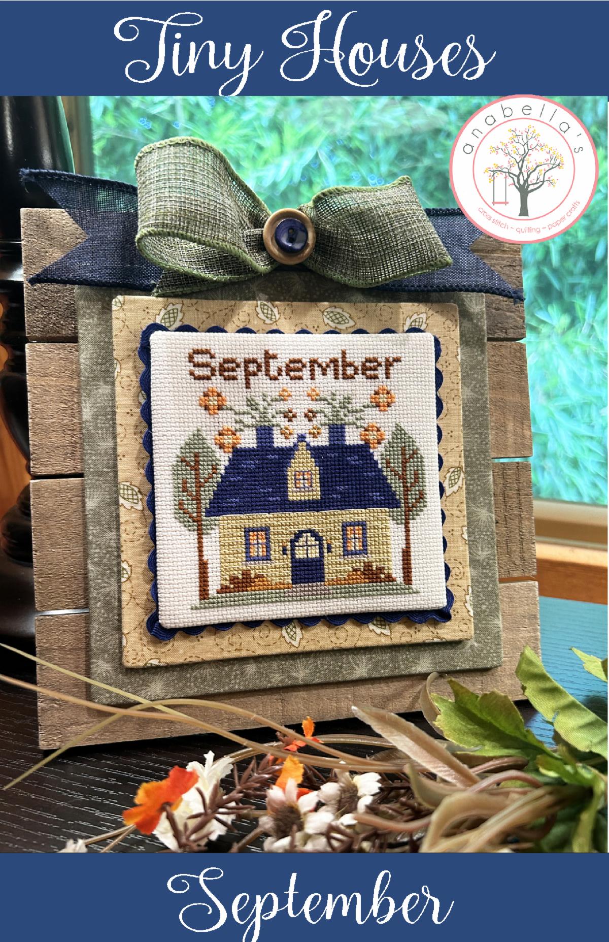 Tiny House September - Cross Stitch Pattern 
