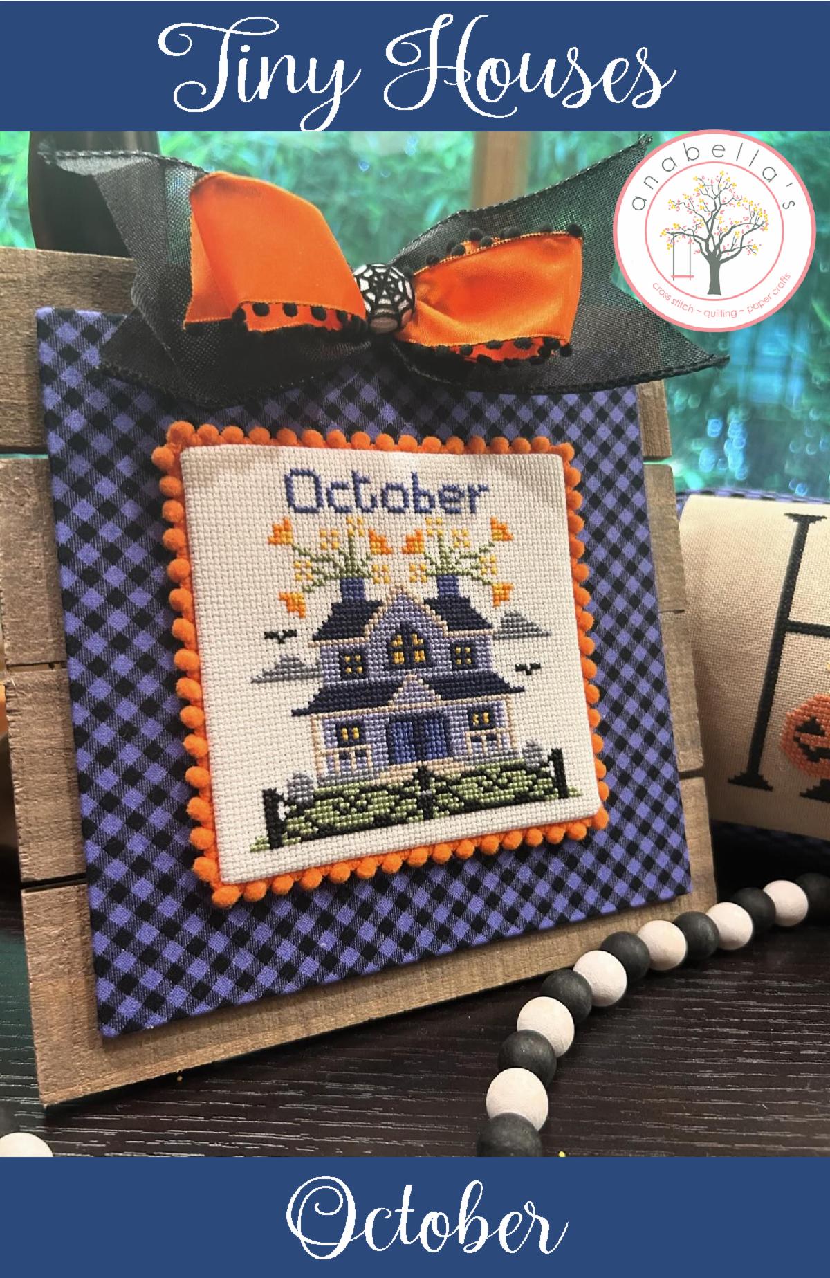 Tiny House October - Cross Stitch Pattern 