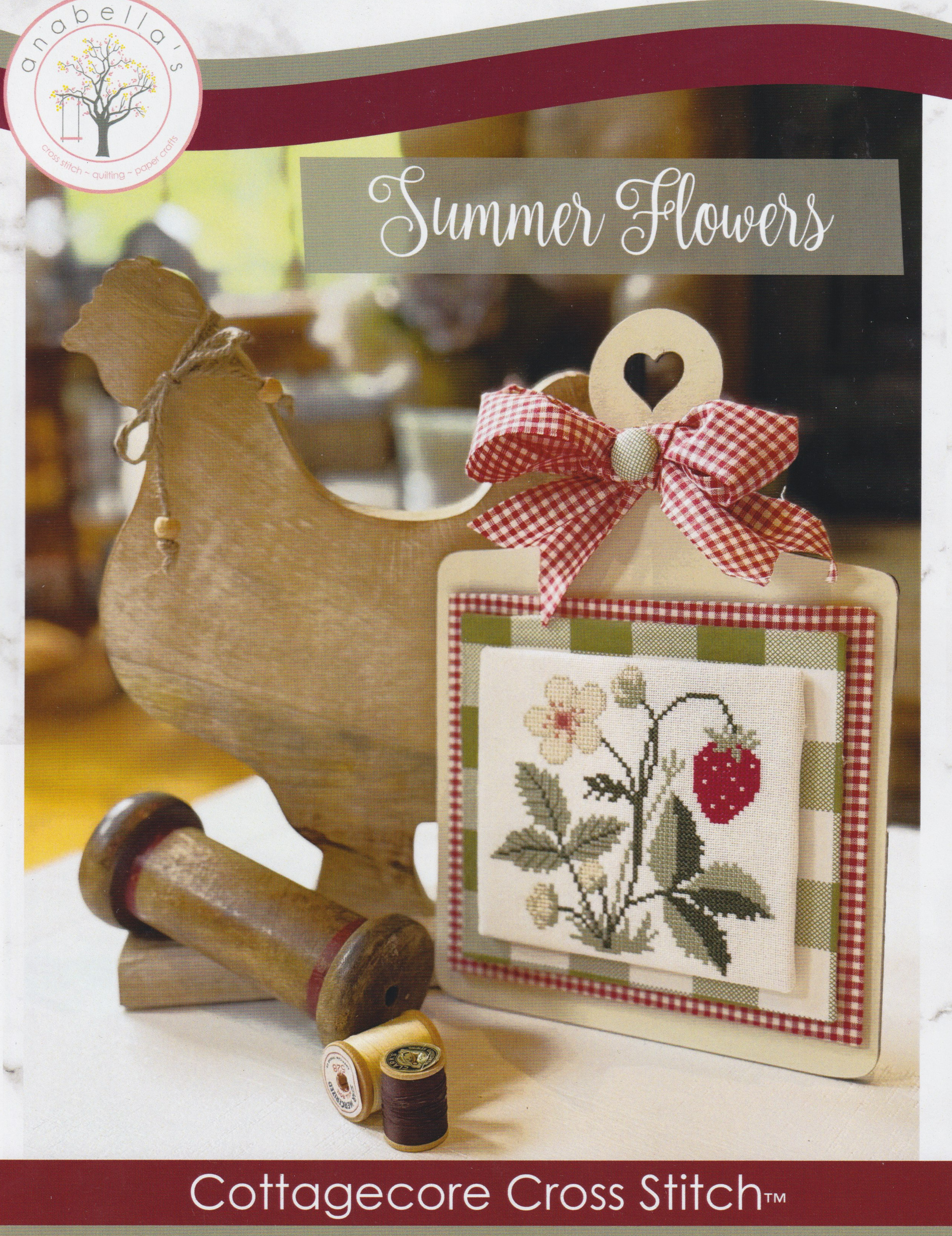 Summer Flowers - Cottagecore - Cross Stitch Pattern 