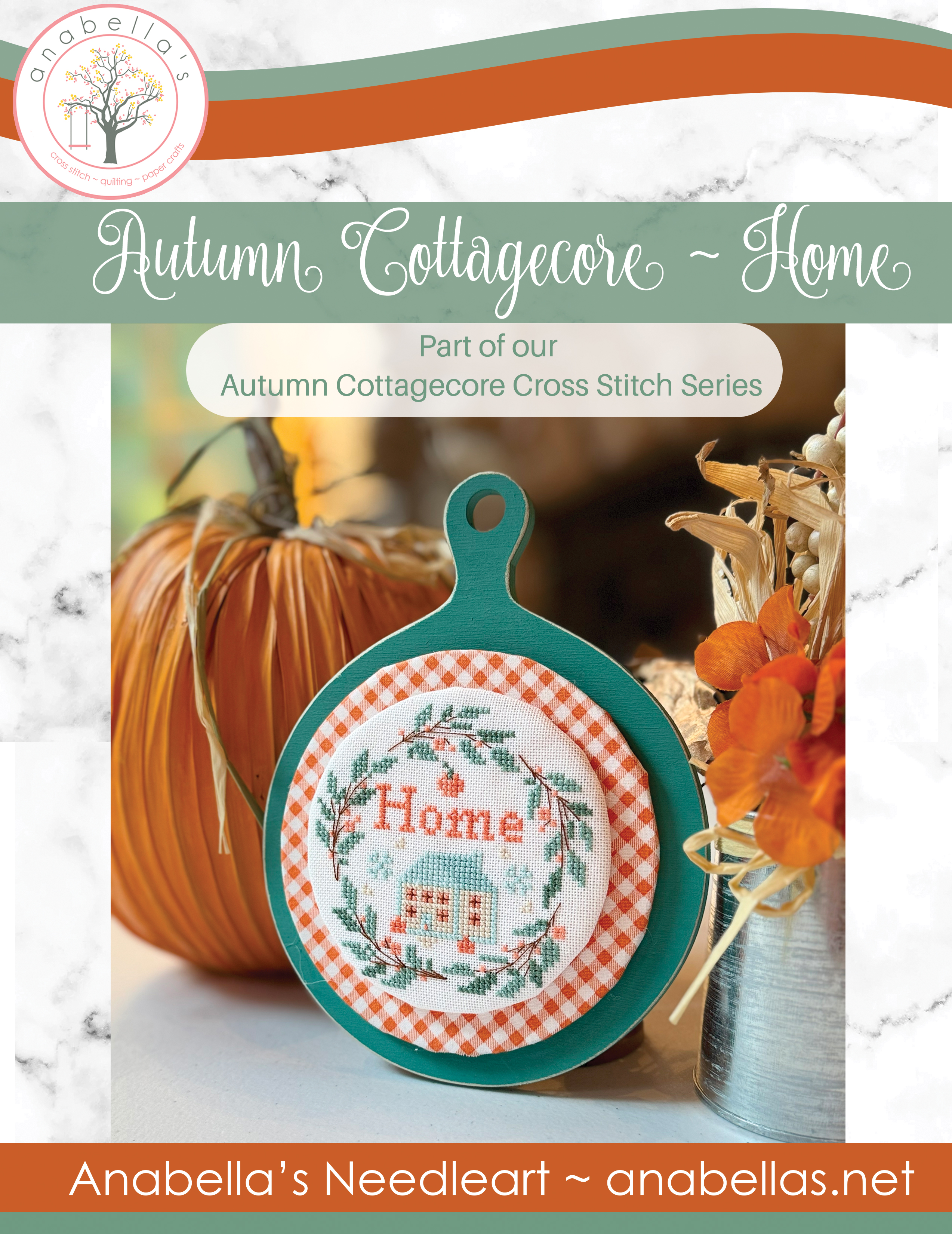 Home - Cottagecore - Cross Stitch Pattern 