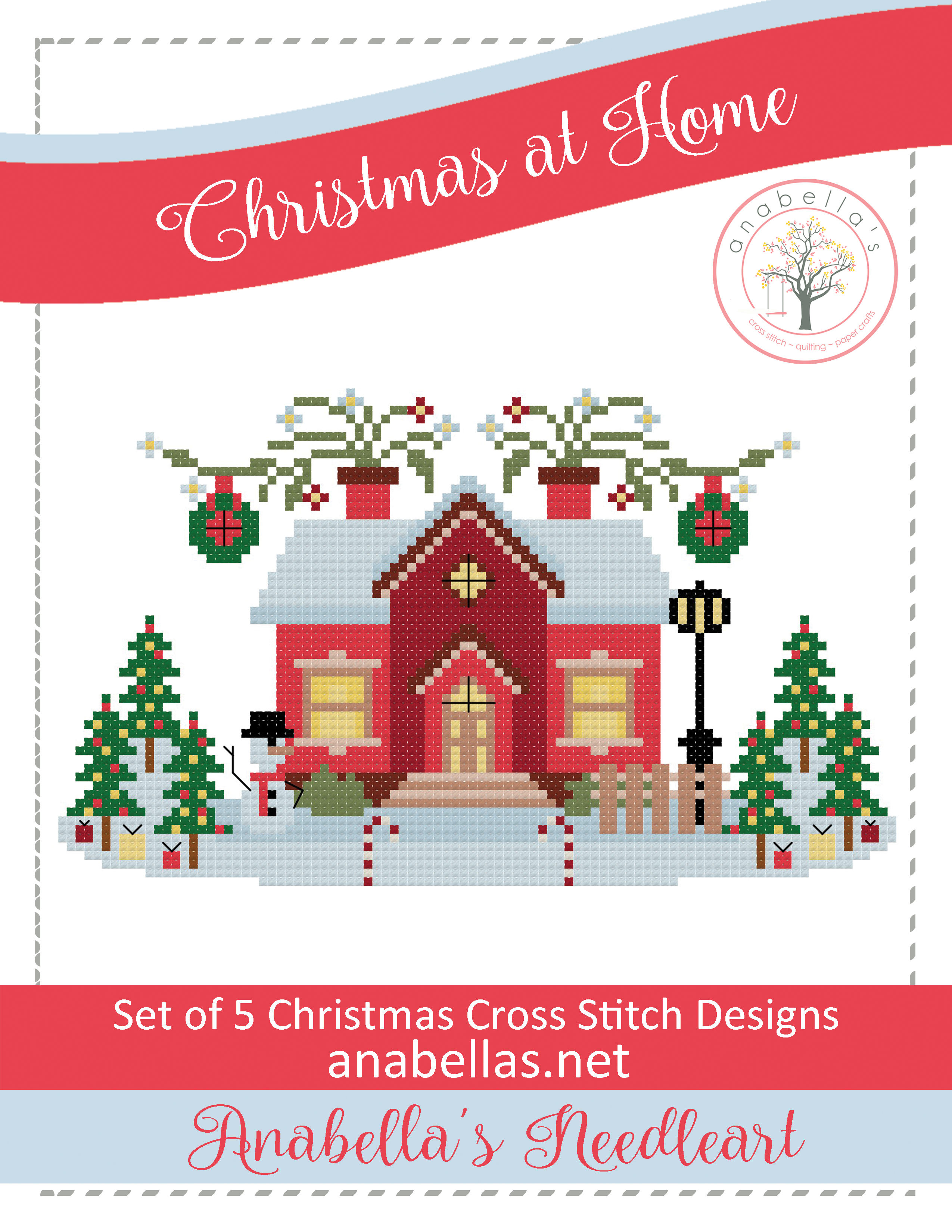 Christmas At Home - Cross Stitch Pattern 