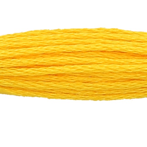 Anchor Six Strand Floss #291, zoomed in. Select this picture to zoom back out.