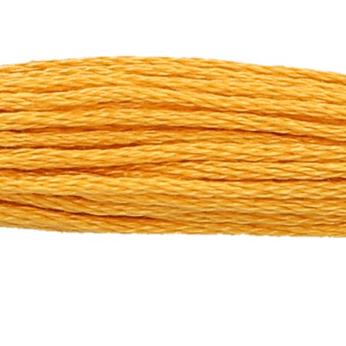 Anchor Six Strand Floss #306, zoomed in. Select this picture to zoom back out.