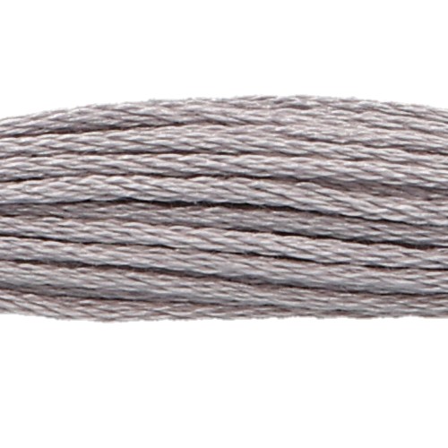 Anchor Six Strand Floss #399, zoomed in. Select this picture to zoom back out.