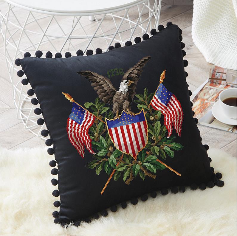 American Flag - Cross Stitch Pattern