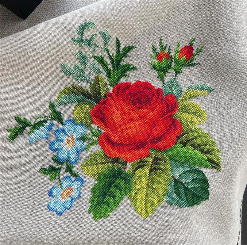 Floral Bouquet - Cross Stitch Pattern