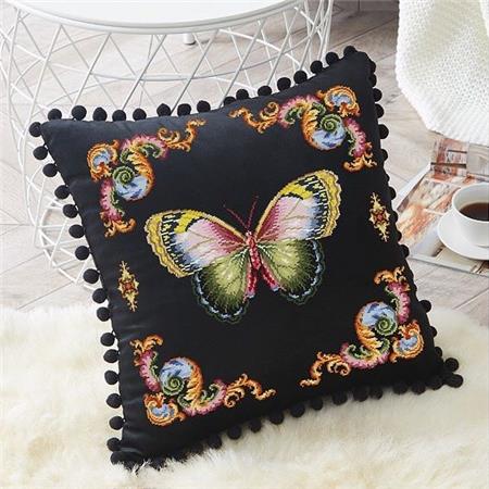 Antique Butterfly - Cross Stitch Pattern