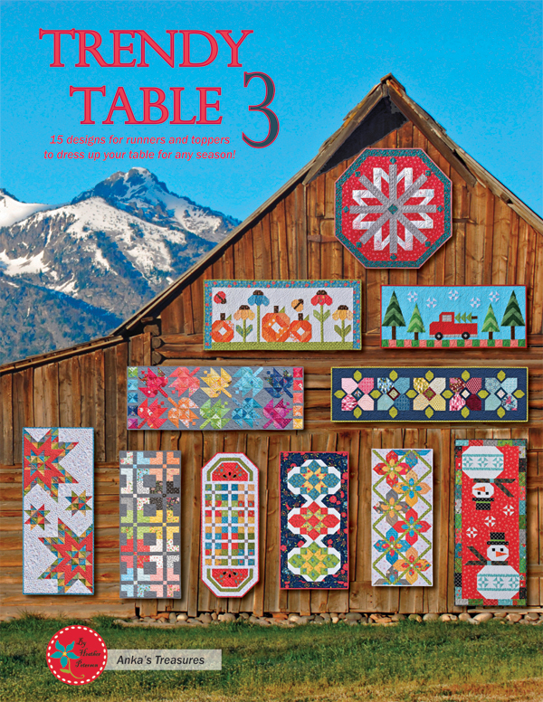 Trendy Table 3 - Quilt Pattern