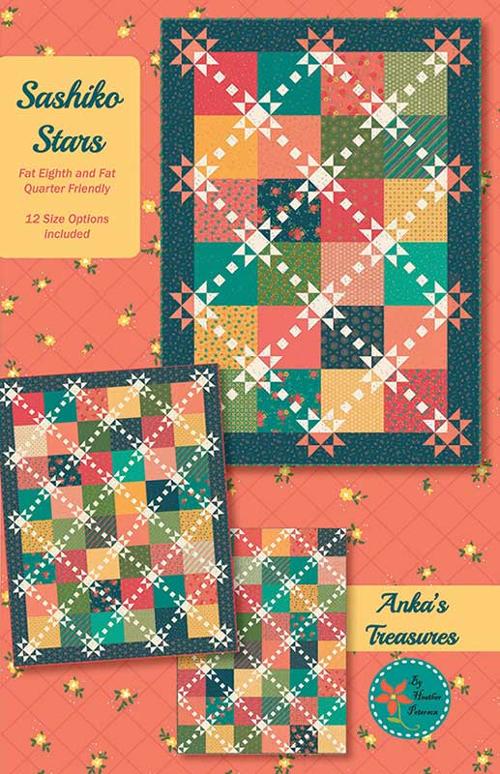 Sashiko Stars - Quilt Pattern
