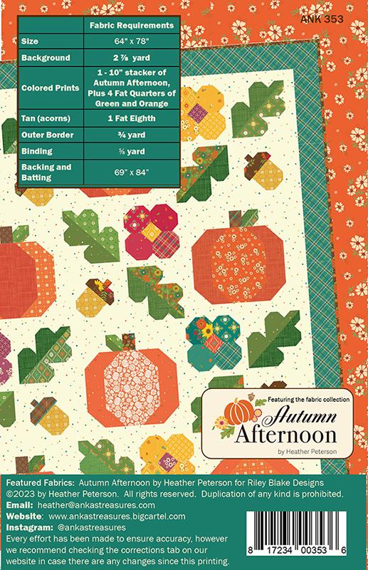 Under the Oaks - Quilt Pattern