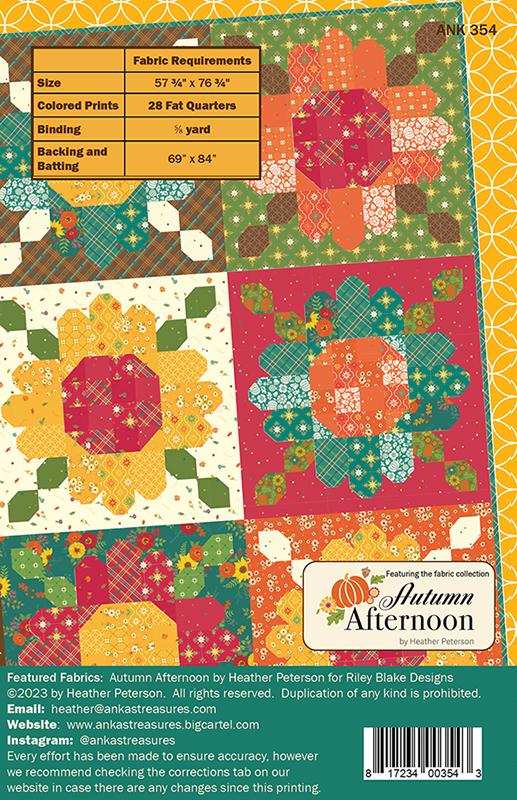 Zinnia Seeds - Quilt Pattern