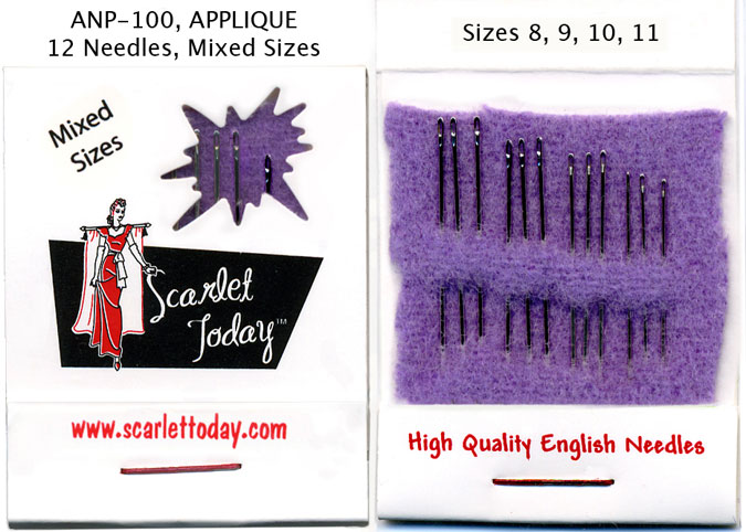 Matchbook Needle Applique Mix